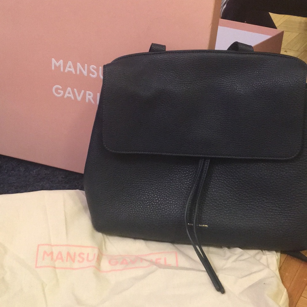 Mansur Gavriel Blu Ladybag